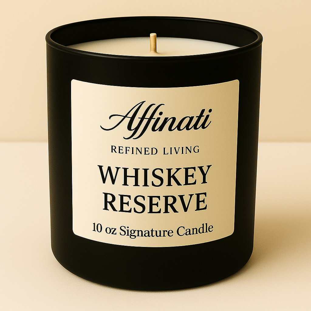 Whiskey Reserve Signature Candle - Affinati