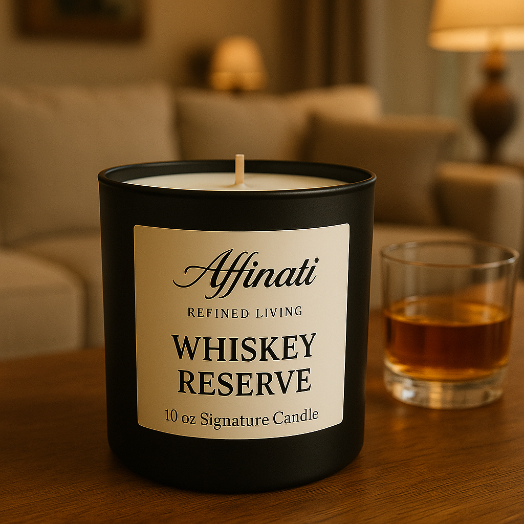 Whiskey Reserve Signature Candle - Affinati