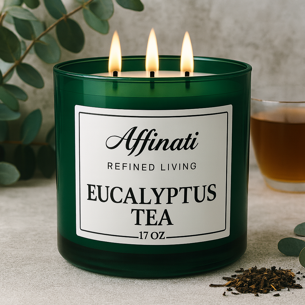 3-Wick Eucalyptus Tea Candle
