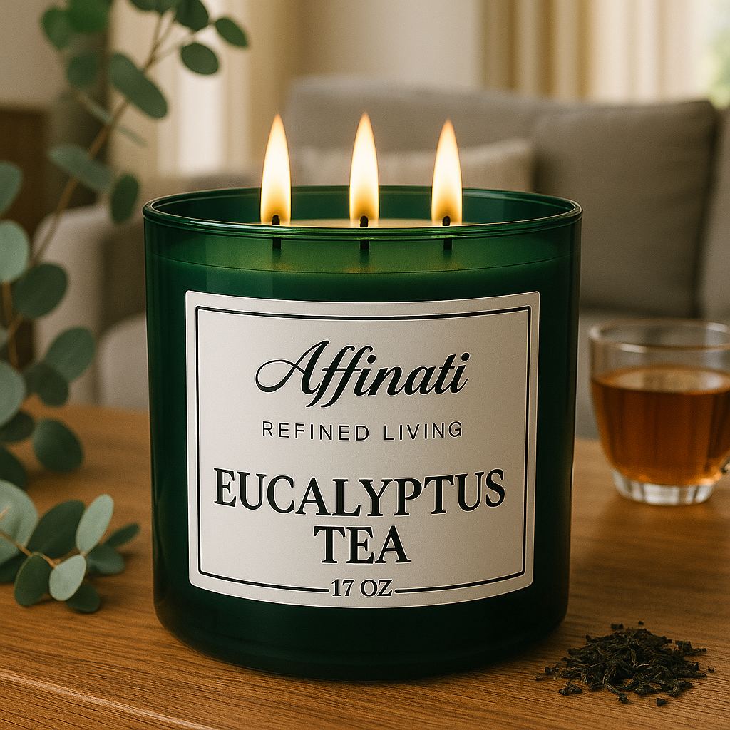 3-Wick Eucalyptus Tea Candle