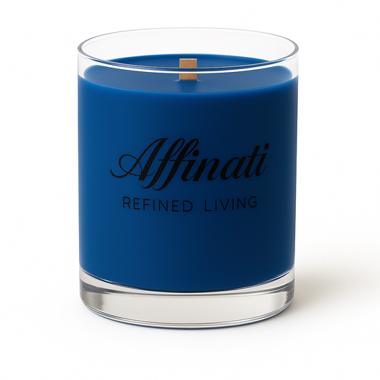 Coastal Drift Wooden Wick Candle – Luxury 10 oz Soy Blend | Affinati