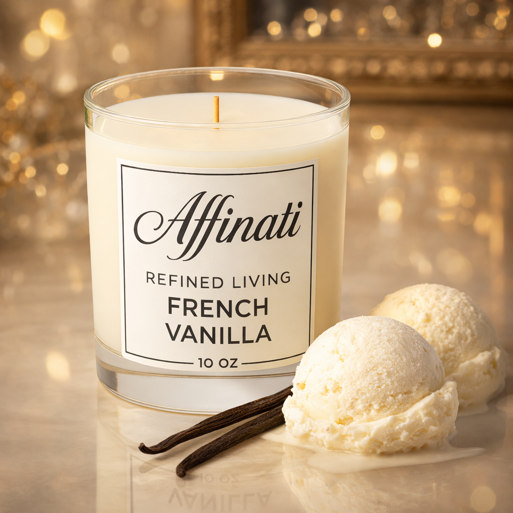Bougie originale à la vanille française