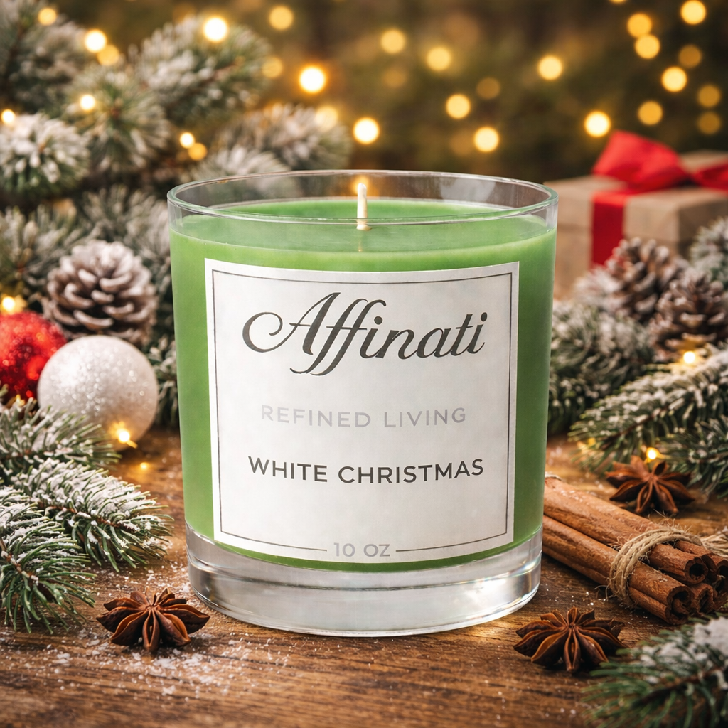White Christmas Original Candle