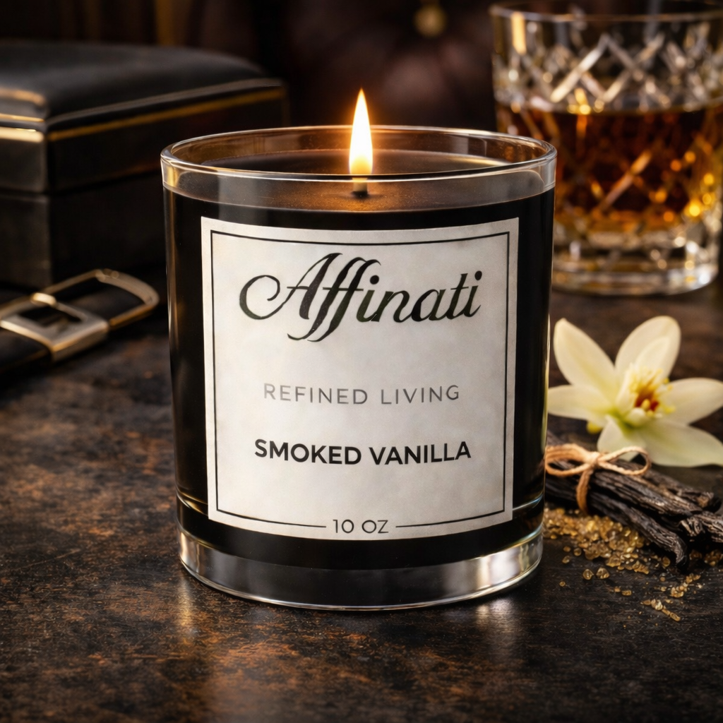 Candela Originale alla Vaniglia Affumicata