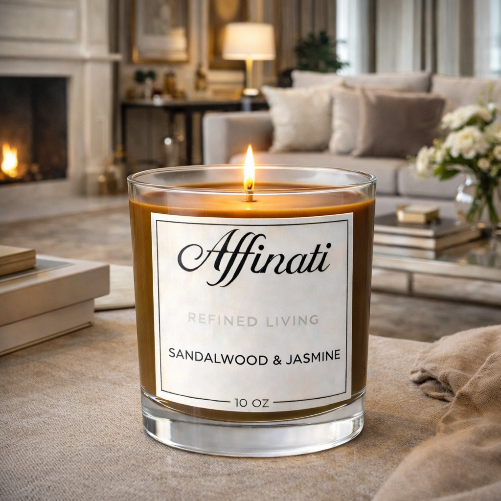 Sandelträ & Jasmin Original Doftljus