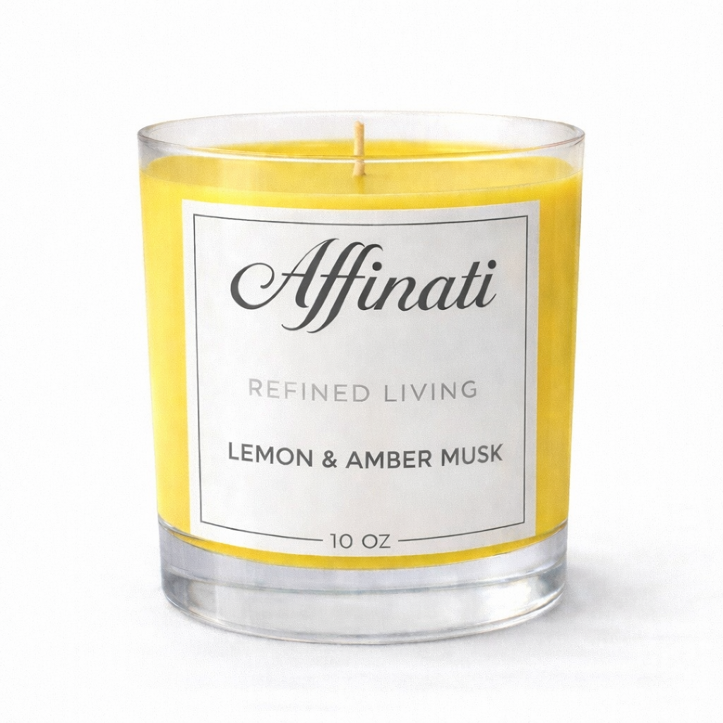 Citroen & Amber Musk Originele Kaars