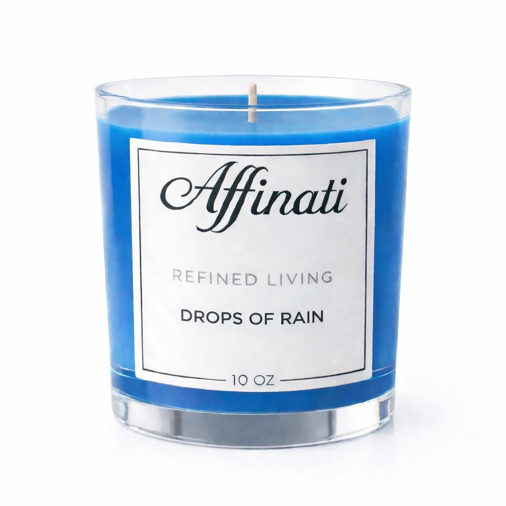 Vela original Gotas de lluvia