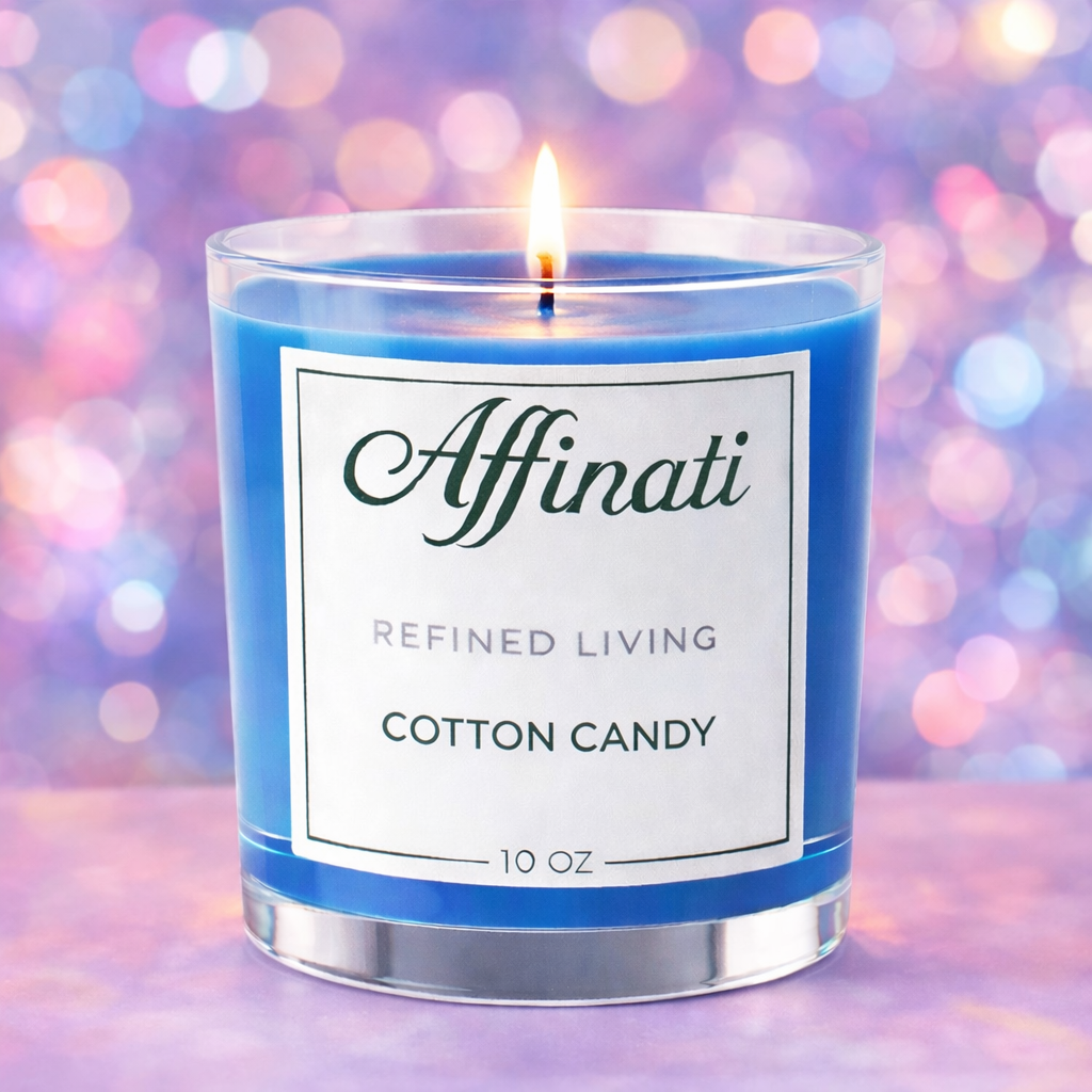 Zuckerwatte Originalkerze