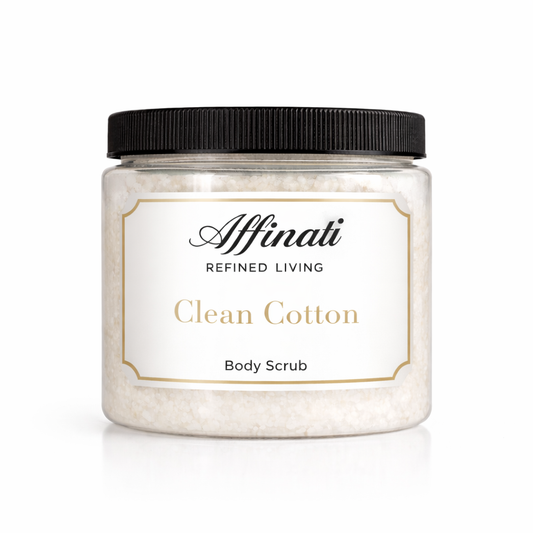 清新棉花身体磨砂膏 20盎司 | 打发盐磨砂膏