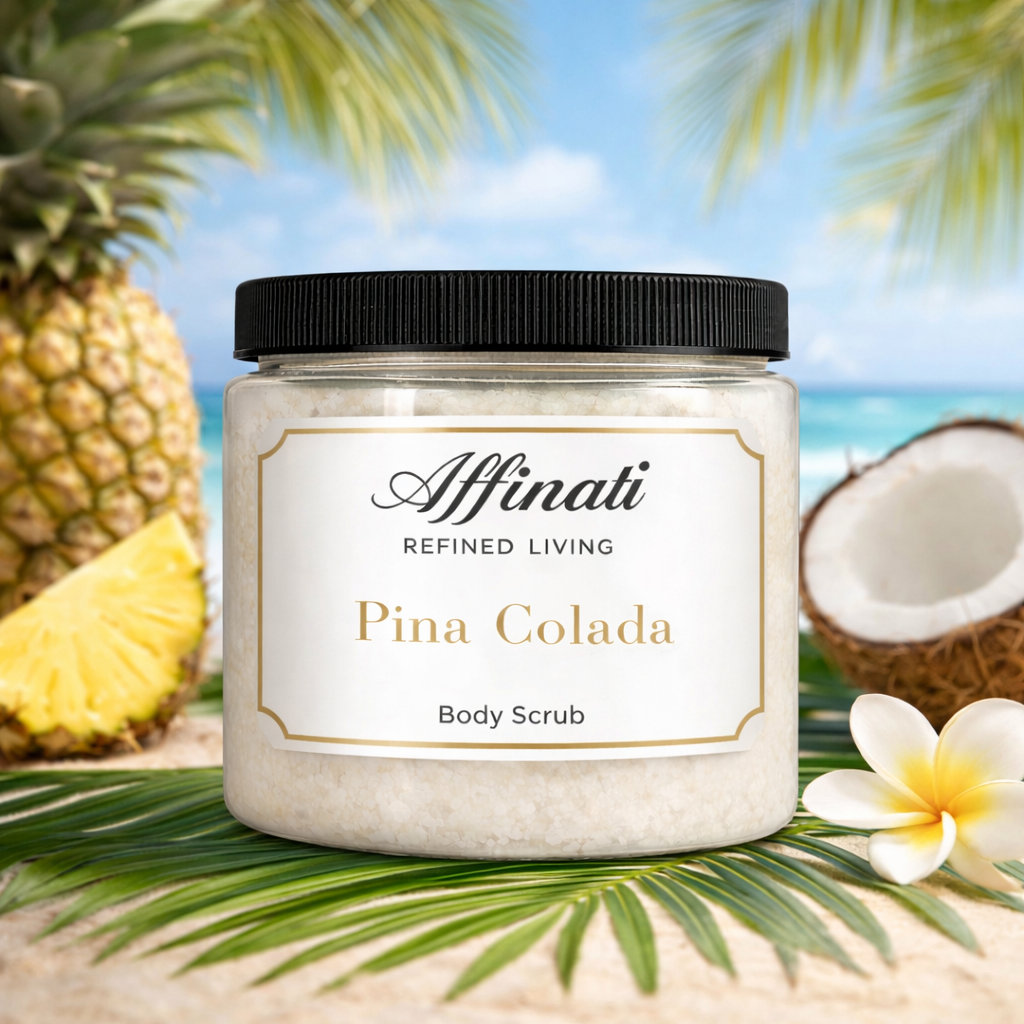 Απολεπιστικό Σώματος Pina Colada 20 oz | Αφρώδες Απολεπιστικό Αλατιού