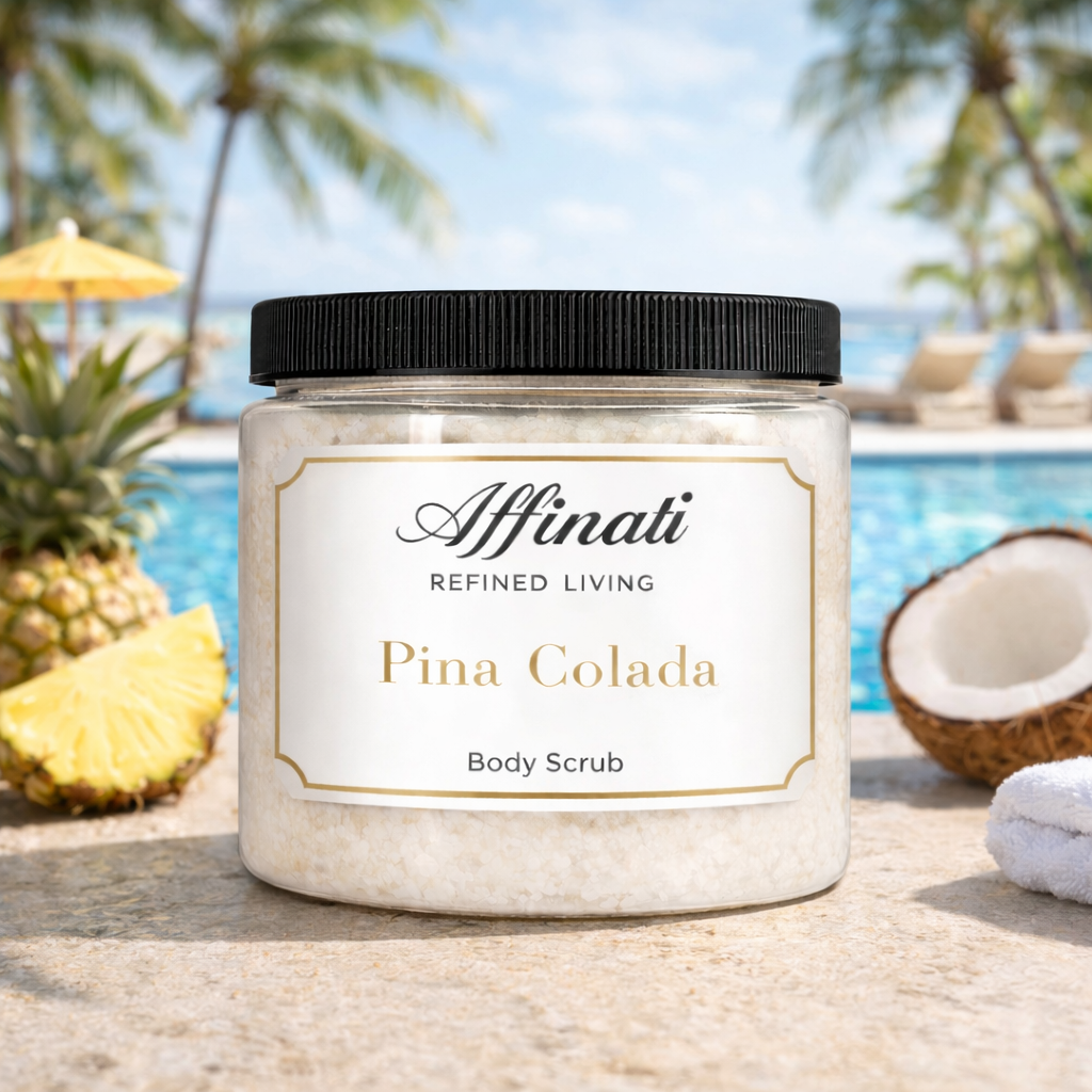 Απολεπιστικό Σώματος Pina Colada 20 oz | Αφρώδες Απολεπιστικό Αλατιού
