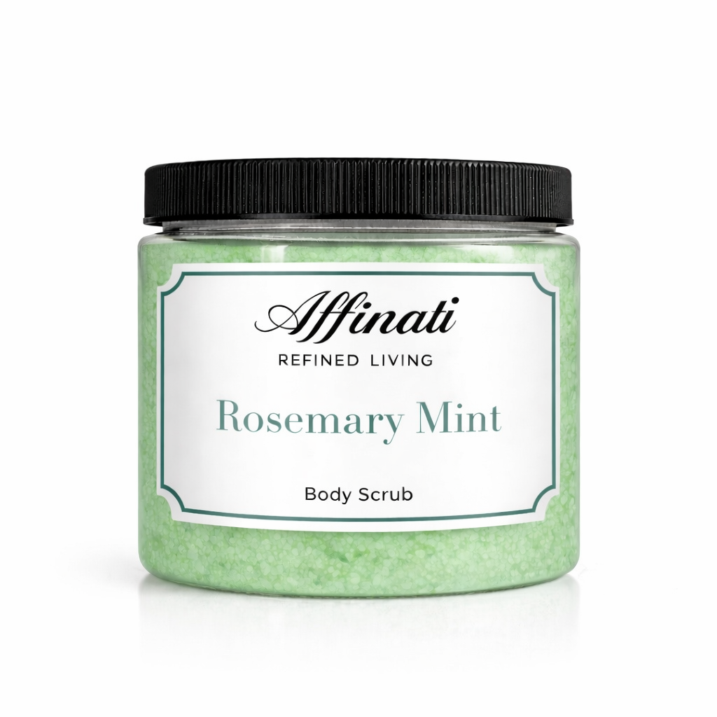 迷迭香薄荷身体磨砂膏 20盎司 | 打发盐磨砂膏