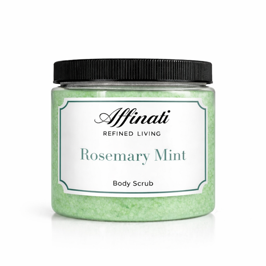 迷迭香薄荷身体磨砂膏 20盎司 | 打发盐磨砂膏