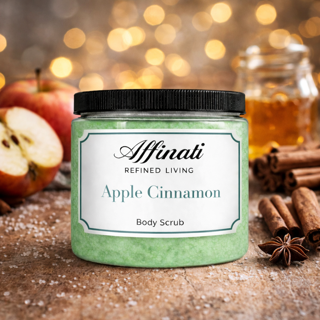 Apple Cinnamon Body Scrub 20 oz | Whipped Salt Scrub