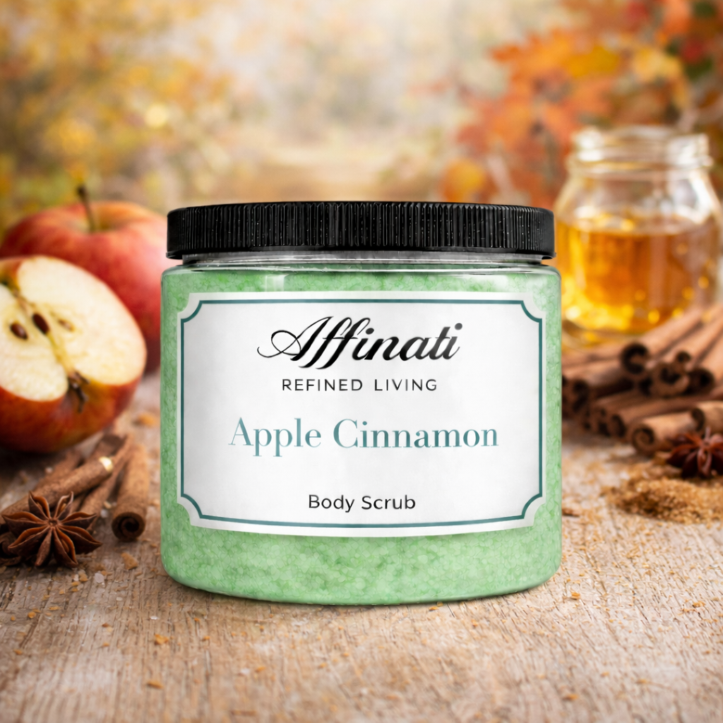 Apple Cinnamon Body Scrub 20 oz | Whipped Salt Scrub