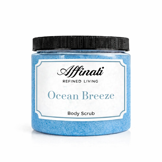 Ocean Breeze Body Scrub 20 oz | Whipped Salt Scrub