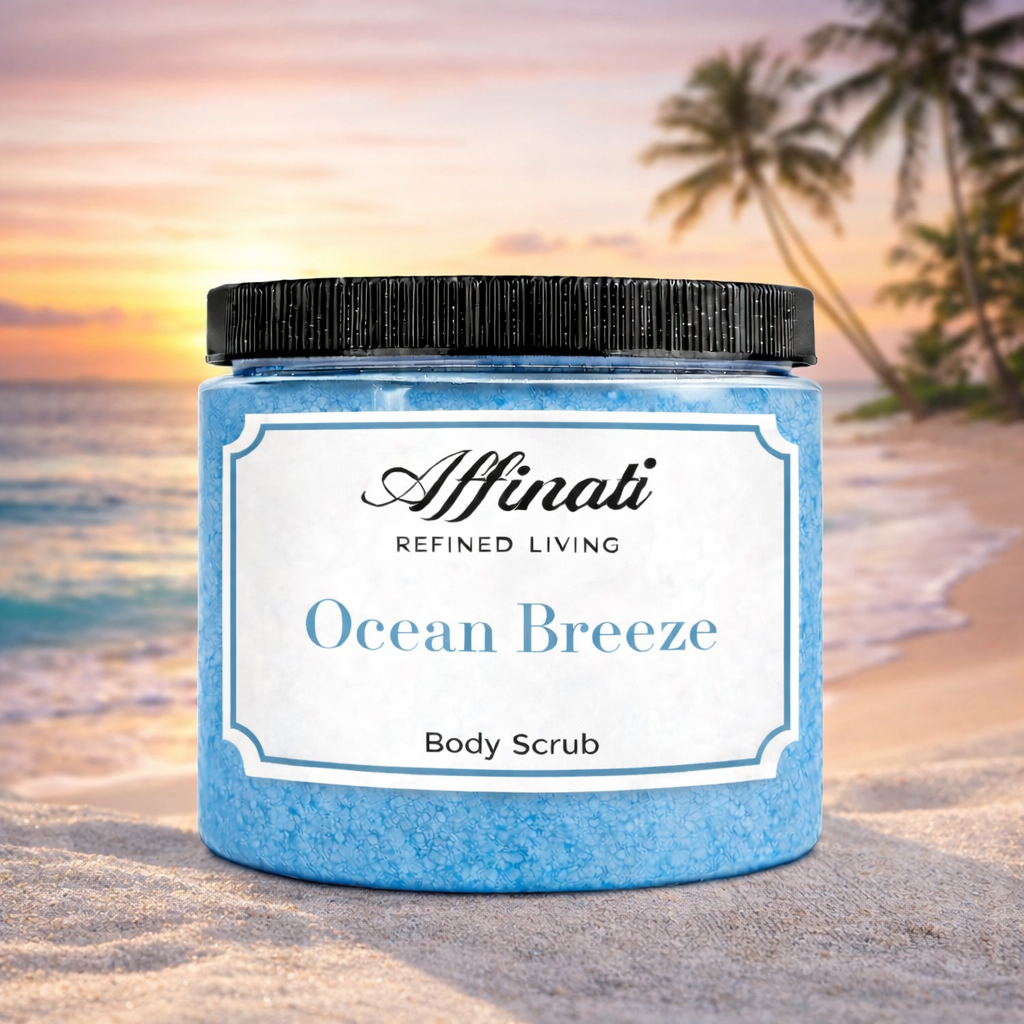 海洋微风身体磨砂膏 20盎司 | 打发盐磨砂膏