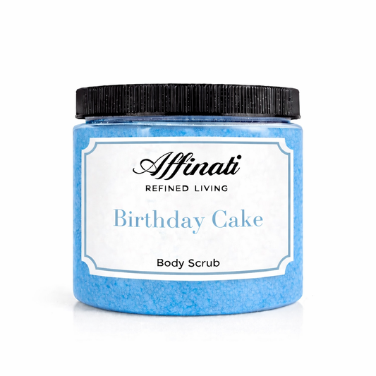 Birthday Cake Body Scrub 20 oz | Whipped Salt Scrub