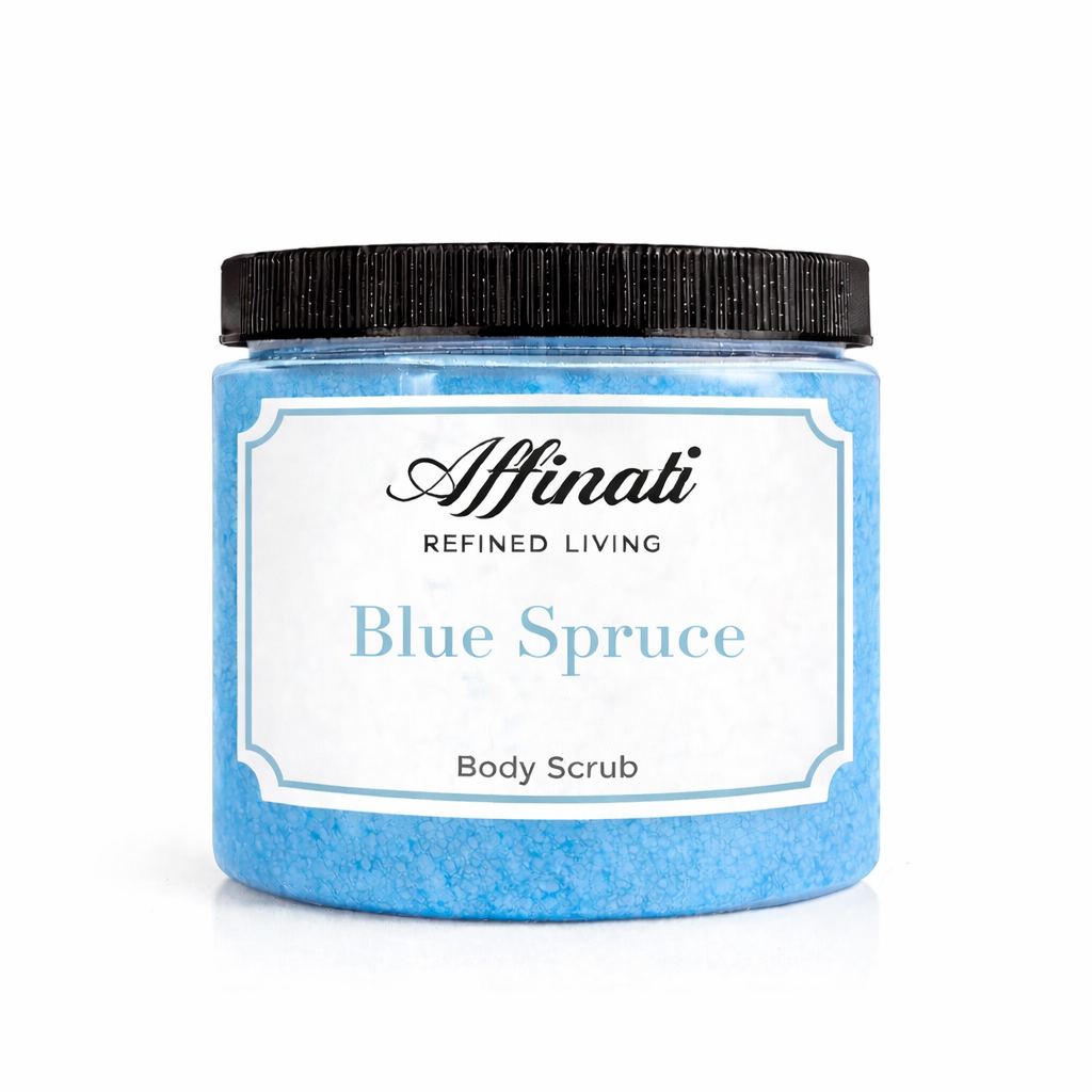 蓝云杉身体磨砂膏 20盎司 | 打发盐磨砂膏