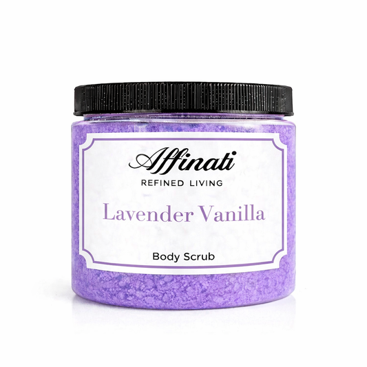 薰衣草香草身体磨砂膏 20盎司 | 打发盐磨砂膏