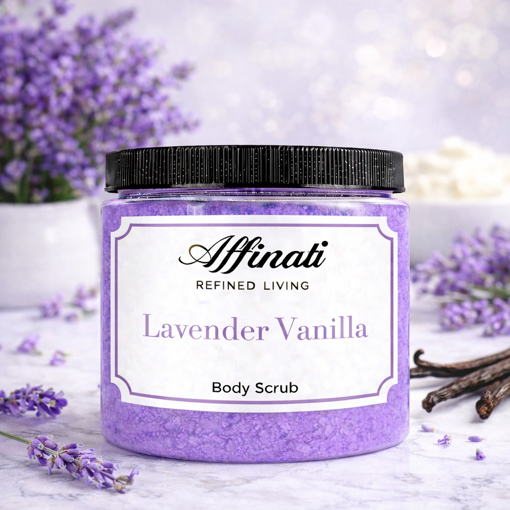 薰衣草香草身体磨砂膏 20盎司 | 打发盐磨砂膏