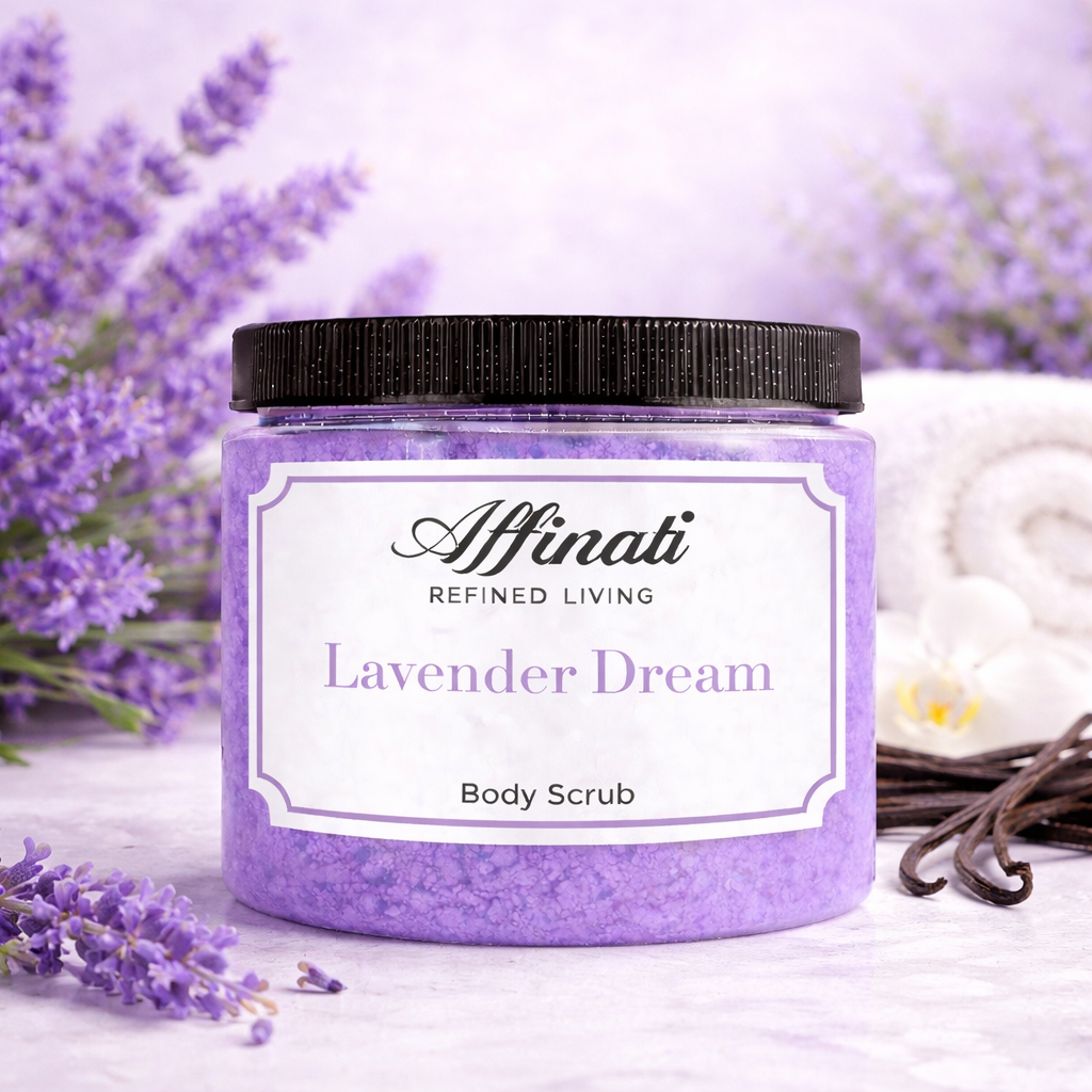Lavender Dream Body Scrub 20 oz | Whipped Salt Scrub