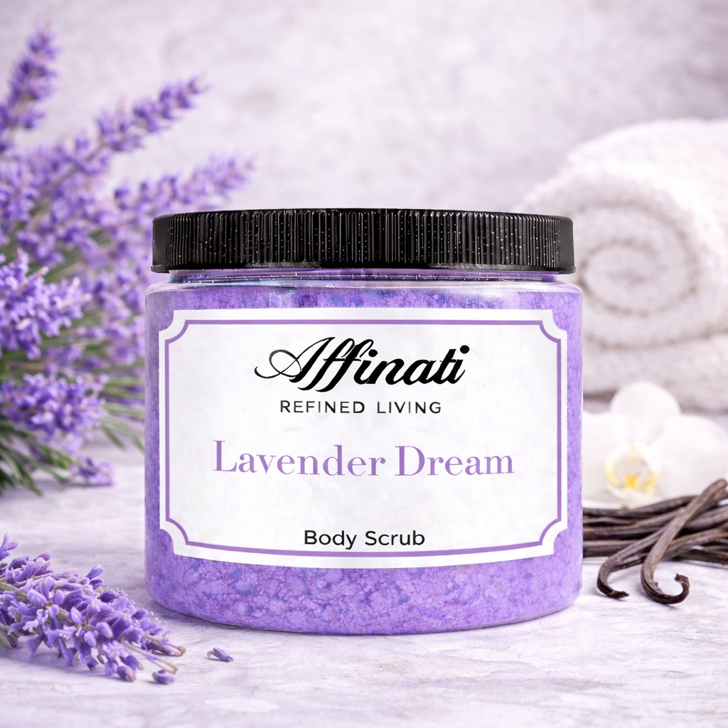 Lavender Dream Body Scrub 20 oz | Whipped Salt Scrub