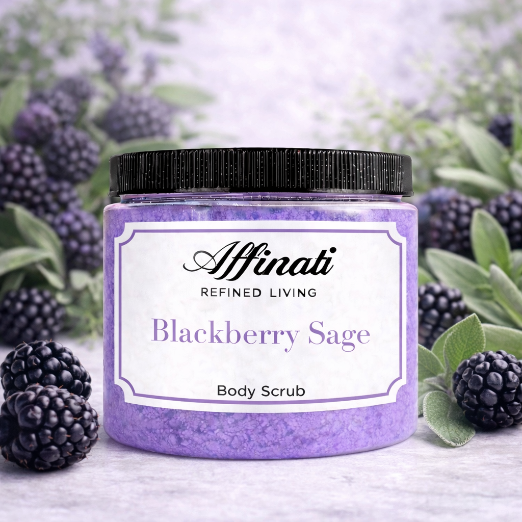 Απολεπιστικό Σώματος Blackberry Sage 20 oz | Αφρώδες Απολεπιστικό Αλατιού