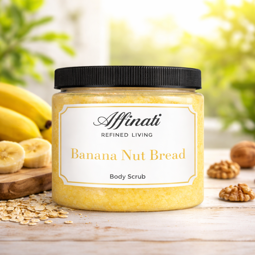 Απολεπιστικό Σώματος Μπανάνα Καρύδι 20 oz | Αφρώδες Απολεπιστικό Αλατιού