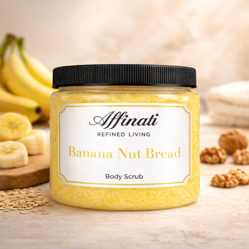 Απολεπιστικό Σώματος Μπανάνα Καρύδι 20 oz | Αφρώδες Απολεπιστικό Αλατιού