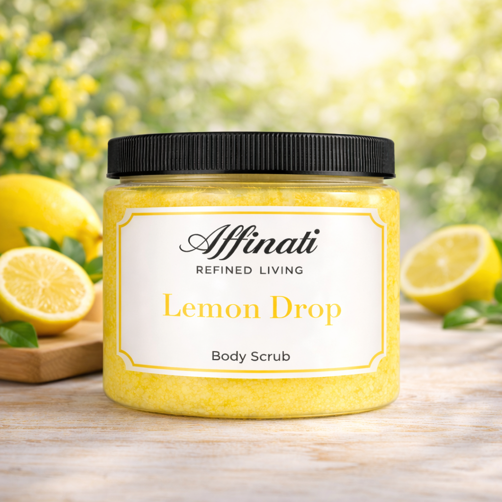 Lemon Drop Body Scrub 20 oz | Whipped Salt Scrub