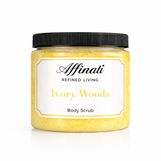 Tělový peeling Ivory Woods 20 oz | Šlehaný solný peeling