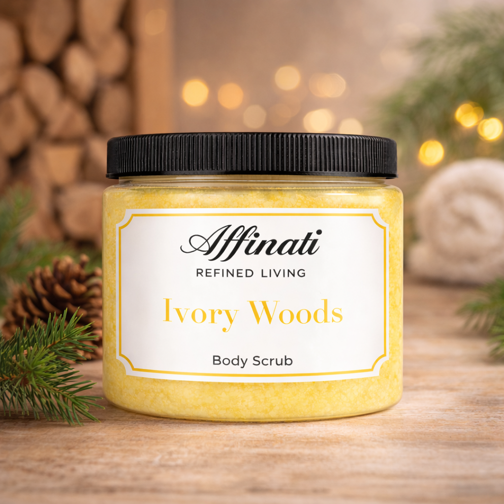 Απολεπιστικό Σώματος Ivory Woods 20 oz | Αφρώδες Απολεπιστικό Αλατιού