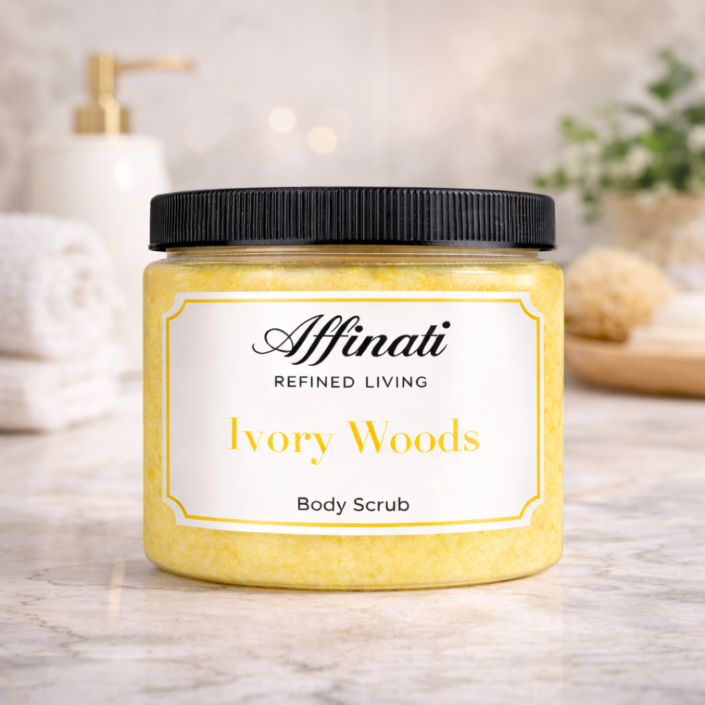 Απολεπιστικό Σώματος Ivory Woods 20 oz | Αφρώδες Απολεπιστικό Αλατιού