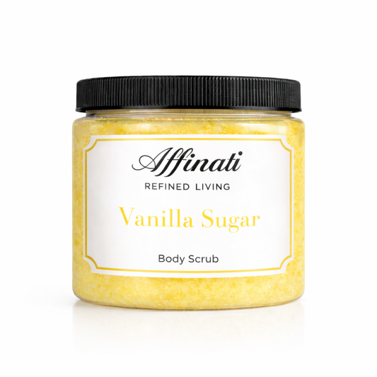 Vanilla Sugar Body Scrub 20 oz | Whipped Salt Scrub