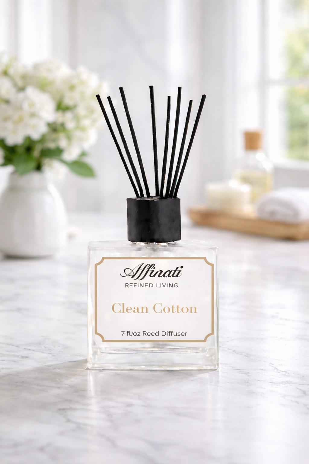 Clean Cotton Reed Diffuser - Affinati