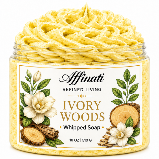Savon fouetté Ivory Woods