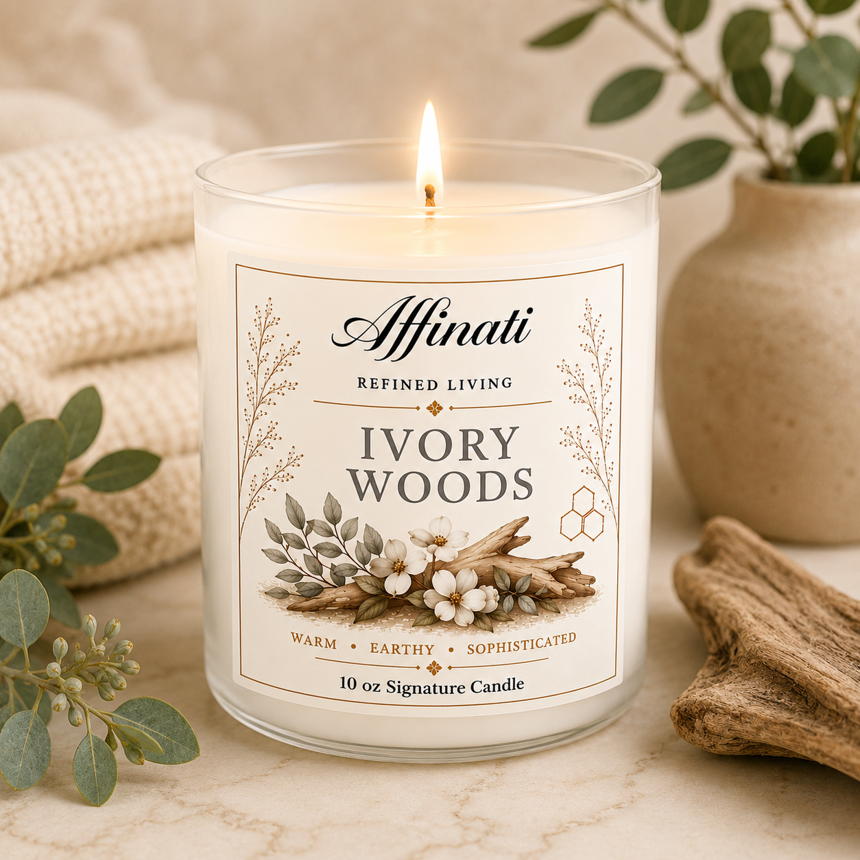 Ivory Woods signaturlys