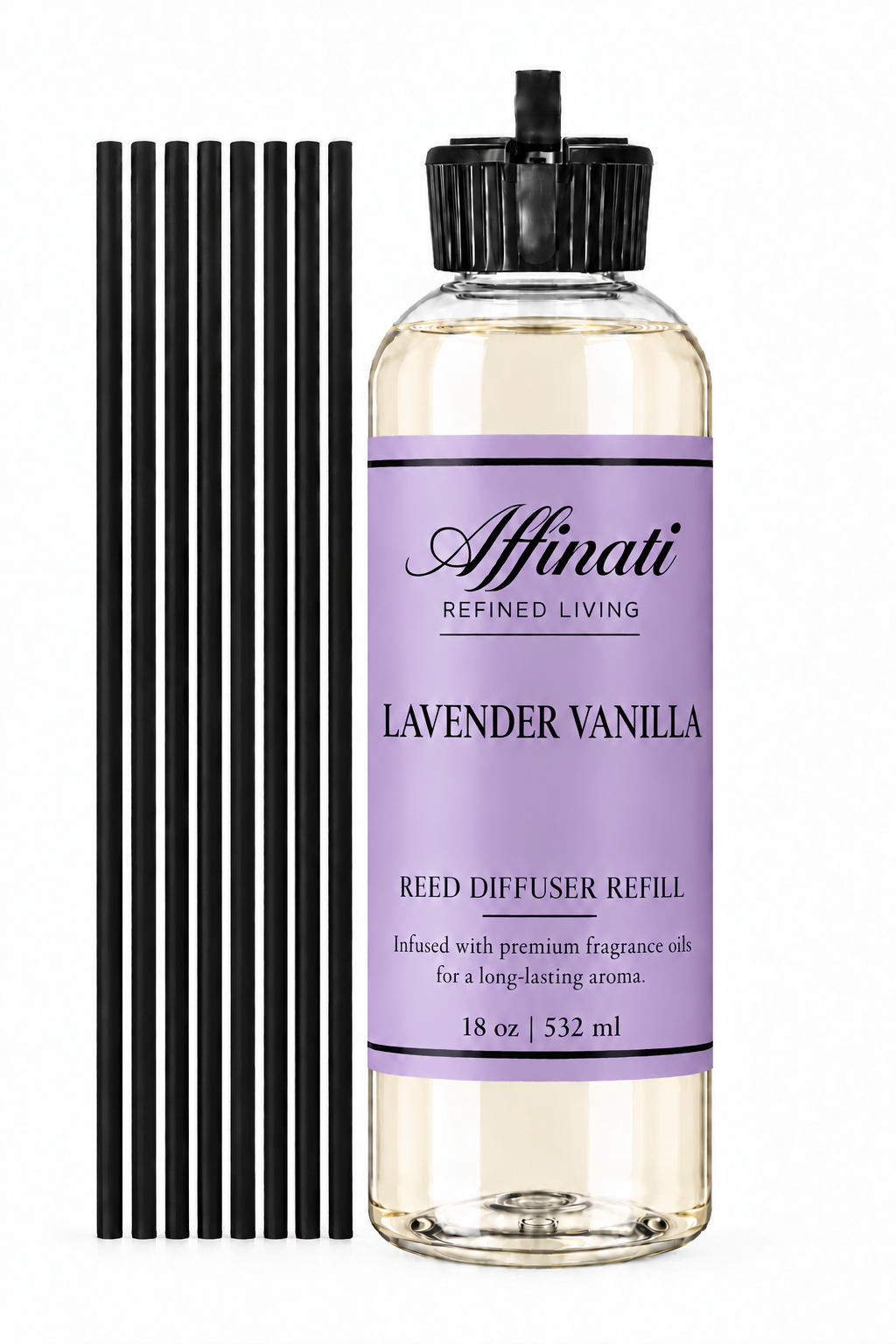 Lavendel en vanille – navulling voor geurstokjes