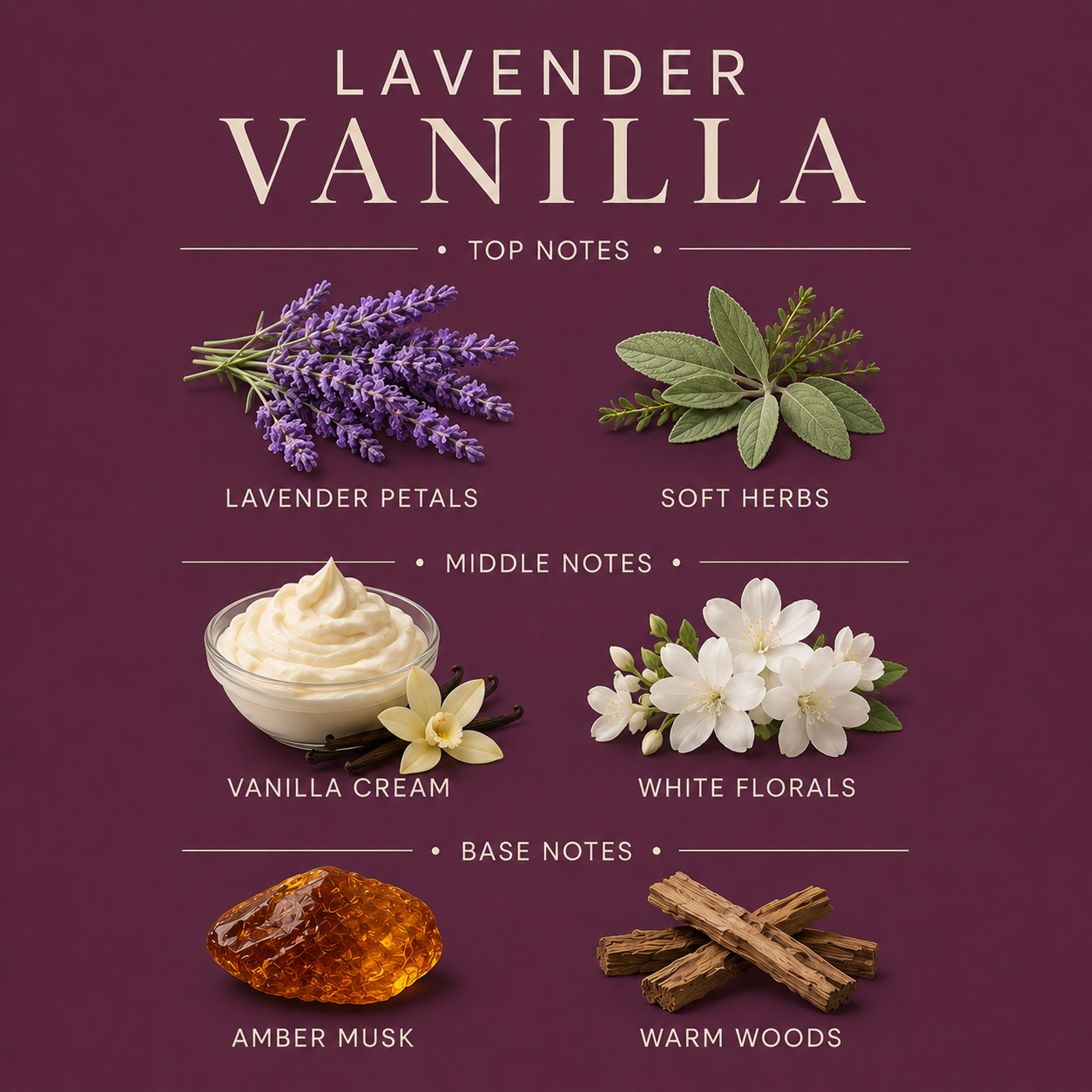 Lotion pour le corps Lavande Vanille – Hydratante (10 OZ)