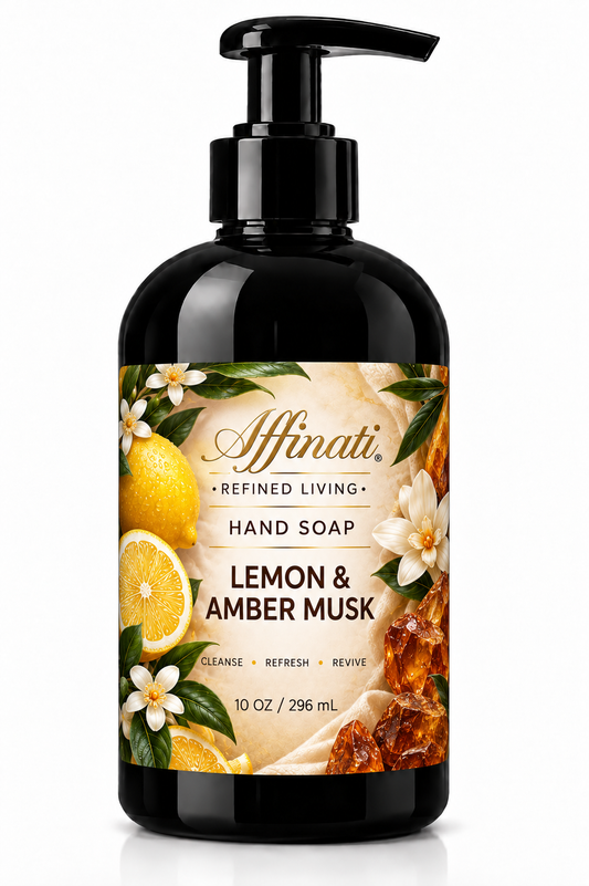 Lemon & Amber Musk Hand Soap
