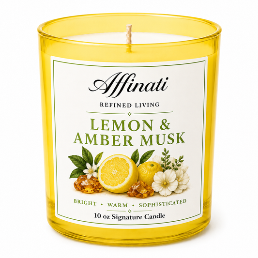 Limon Damlası Özel Mum
