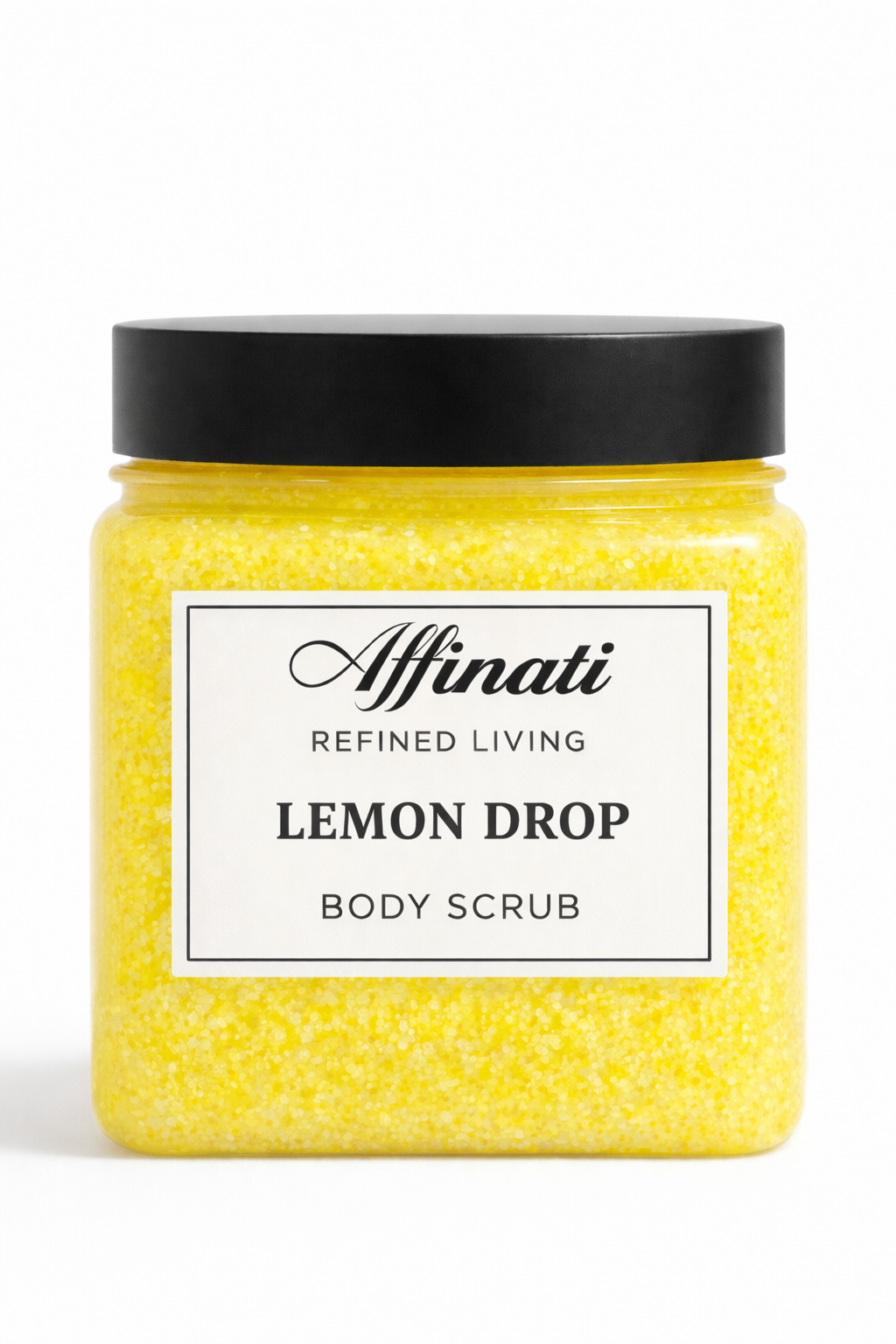 Lemon Drop Body Scrub 64 oz | Whipped Salt Scrub - Affinati