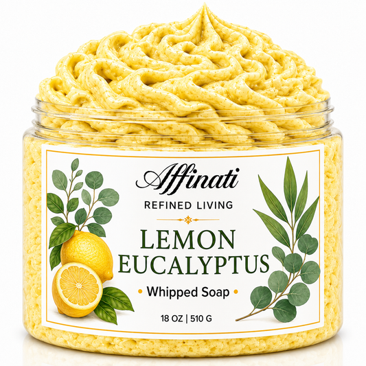 Savon fouetté citron eucalyptus