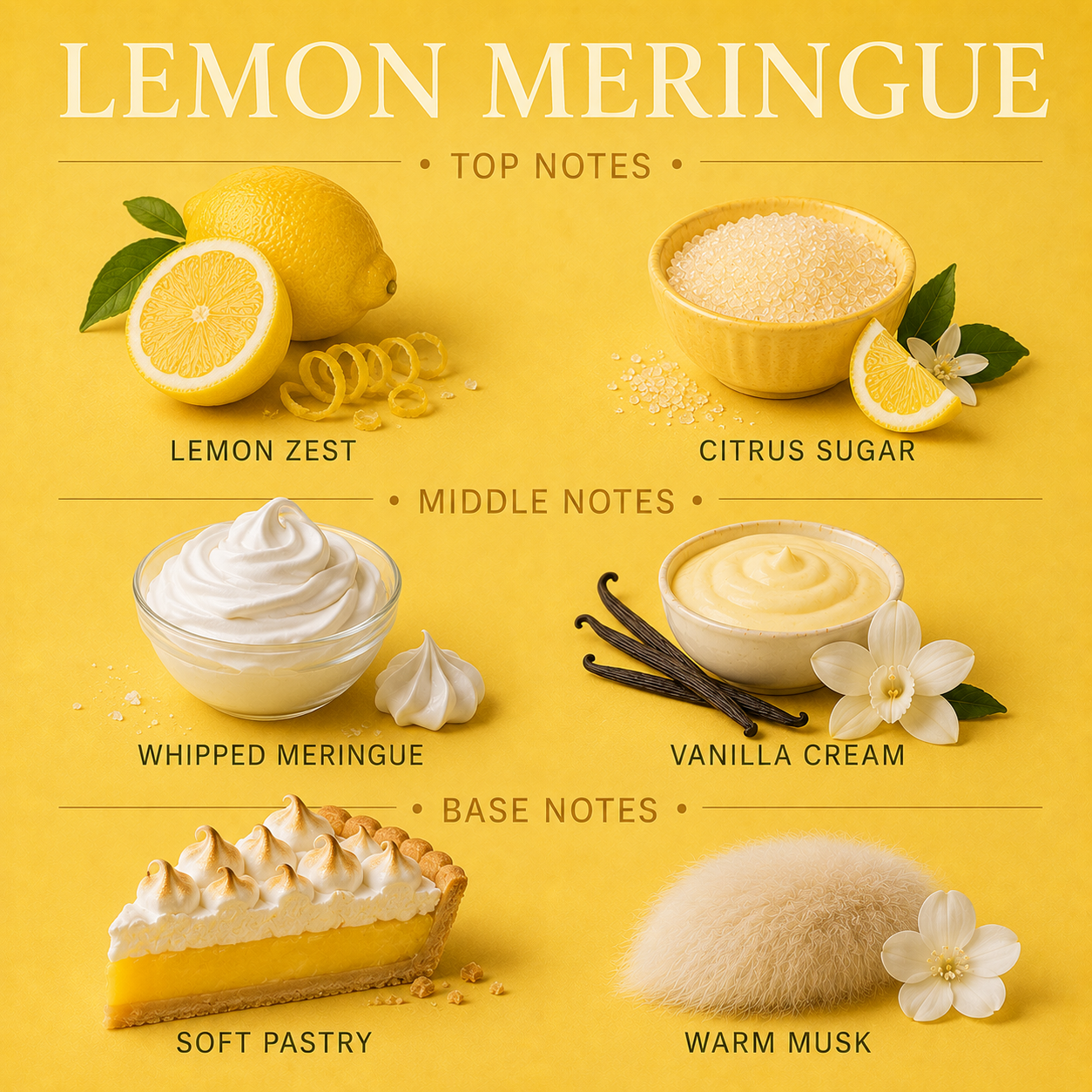 Mini Vela Merengue de Limón