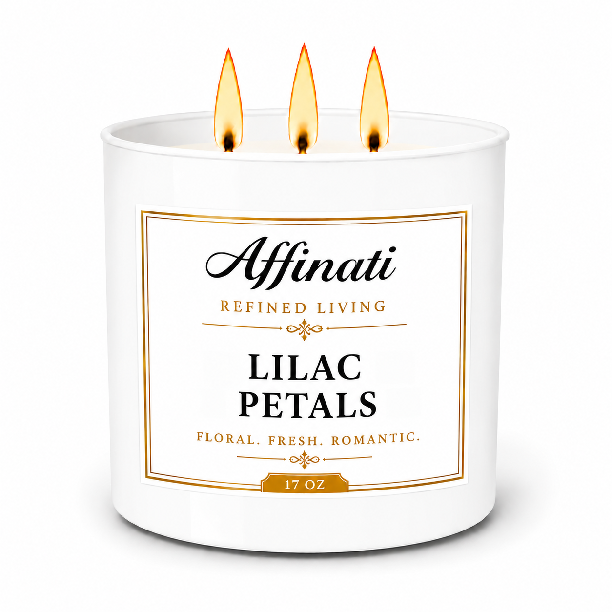Lilac Petals 3-Wick Candle