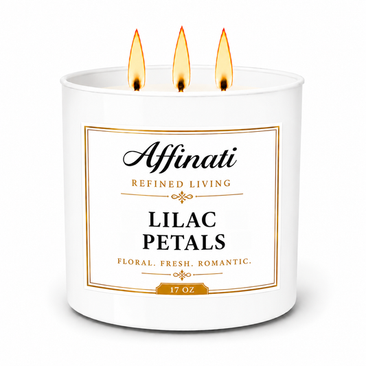 Lilac Petals 3-Wick Candle