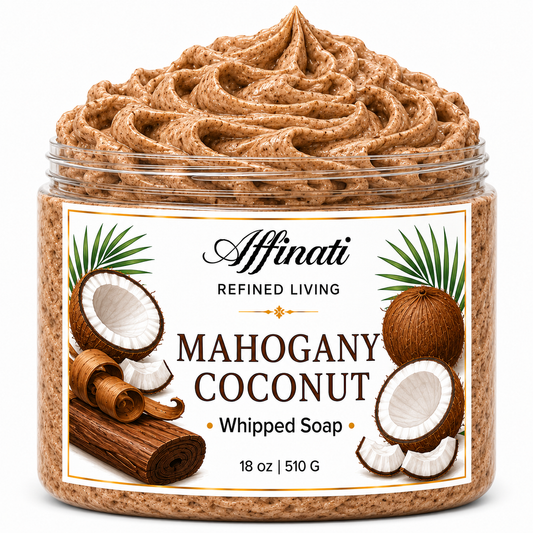 Mahogany Coconut Whipped Soap