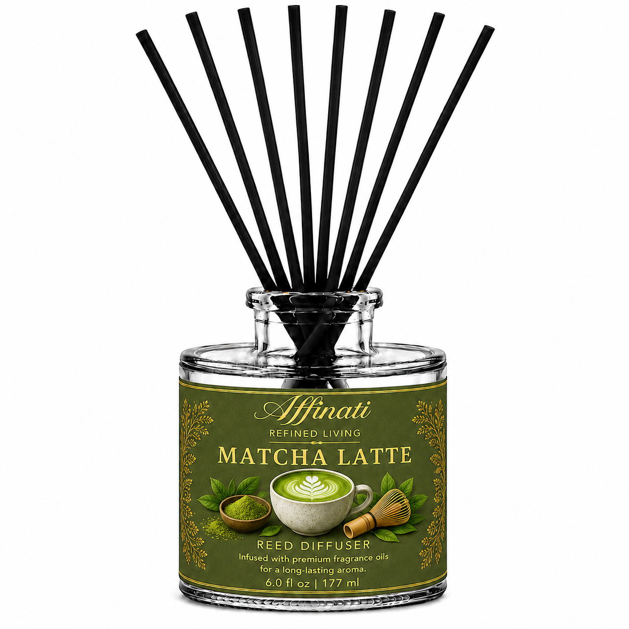 Matcha Latte Schilfrohr-Diffusor