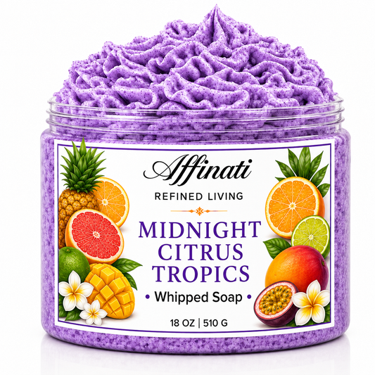 Midnight Citrus Tropics Whipped Soap